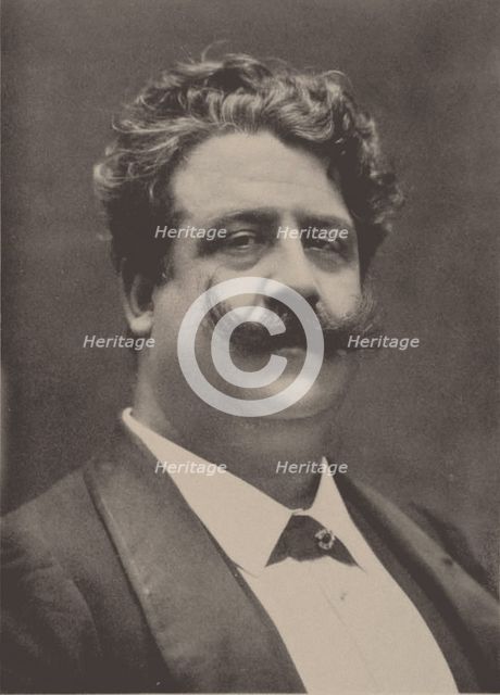 Ruggiero Leoncavallo (1858-1919). Creator: Anonymous.