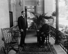 Ruggles, Gen. and son (Soldier's Home), between 1890 and 1910. Creator: Unknown