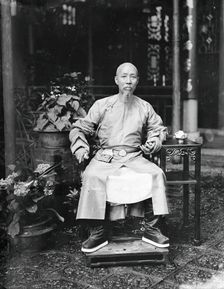 Ruilin, the governor of Guangdong and Guangxi, Qing China, 1869-1871. Creator: John Thomson