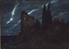 Ruin at the sea, 1880