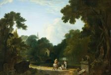 Ruin in a Clearing, 1753. Creator: Richard Wilson