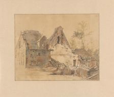Ruin of a house, 1816. Creator: Jacob de Vos