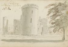 Ruin of castle Abcoude, 1724. Creator: Abraham Meyling