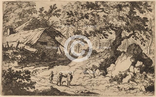 Ruinous Cottage, probably c. 1645/1656. Creator: Allart van Everdingen.