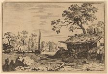 Ruinous Hut, probably c. 1645/1656. Creator: Allart van Everdingen