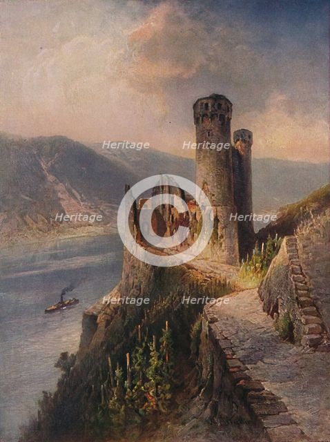 'Ruine Ehrenfels', (Ehrenfels Castle), 1923. Creator: Nikolai of Astudin.