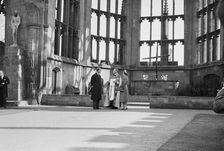 Ruined Cathedral Church of St Michael, Bailey Lane, Coventry, 23/03/1956. Creator: John Laing plc