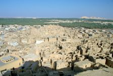 Ruined citadel, Siwa, Egypt, 1992. Creator: Vivienne Sharp