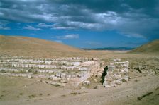 Ruined corbelled arch of an aqueduct, Jerwan, Iraq, 1977. Creator: Vivienne Sharp