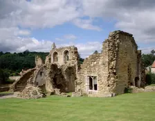 Ruined gatehouse of Kirkham Priory, North Yorkshire, c2010-c2017. Artist: Jonathan Bailey