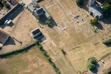 Ruined remains of Muchelney Abbey, Somerset, 2018. Creator: Historic England Staff Photographer