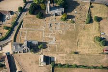 Ruined remains of Muchelney Abbey, Somerset, 2018. Creator: Historic England Staff Photographer