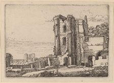 Ruined Tower Right of Center, 1621. Creator: Willem Pietersz. Buytewech