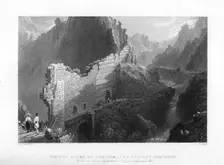 Ruined Walls of Antioch, the Ancient Anathoth 1841. Artist: S Lacey