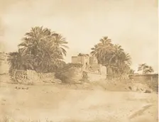 Ruines d'un Arc-de-triomphe Romain, à Philae, April 1850. Creator: Maxime du Camp