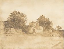 Ruines d'un Arc-de-triomphe Romain, à Philae, April 1850. Creator: Maxime du Camp