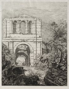 Ruines du Palais Lallien. Creator: Maxime Lalanne (French, 1827-1886)