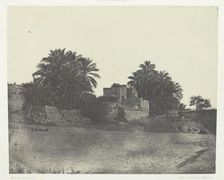 Ruines d'Une Fortification Romaine, Philoe; Nubie, 1849/51, printed 1852. Creator: Maxime du Camp