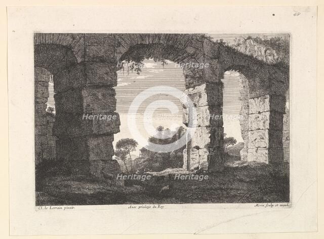 Ruines d'Aqueduc. Creator: Jean Morin.