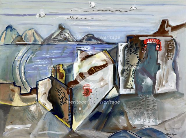 Ruins, 1937. Creator: Frances Hodgkins.