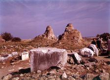 Ruins at Delphi, Greece, c1955. Creator: Arthur Charles Kirby Ware
