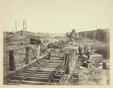 Ruins at Manassas Junction, March 1862. Creators: Barnard & Gibson, George N. Barnard, James F. Gibson