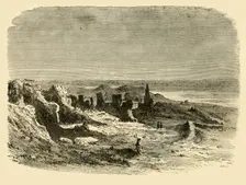 Ruins at Sais 1890. Creator: Unknown