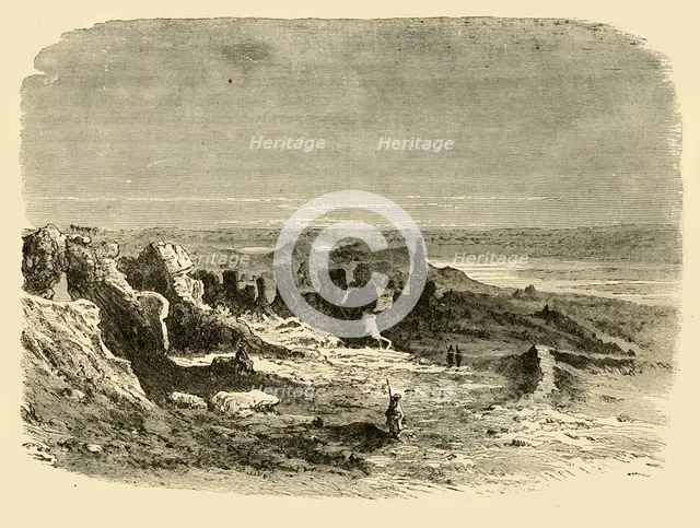 'Ruins at Sais', 1890.   Creator: Unknown.