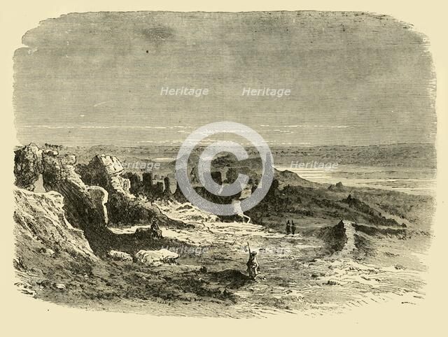 'Ruins at Sais', 1890.   Creator: Unknown.