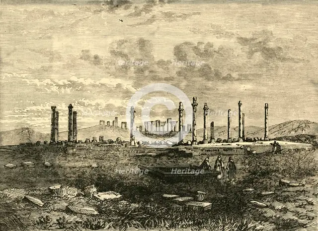 'Ruins at Persepolis', 1890.   Creator: Unknown.