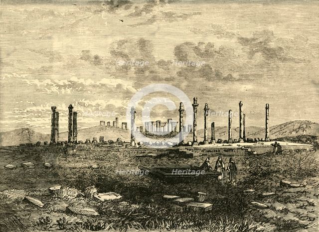 'Ruins at Persepolis', 1890.   Creator: Unknown.