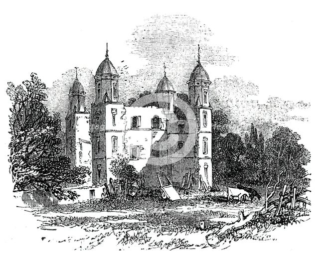 Ruins at Wolthorpe, 1844. Creator: Unknown.