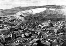 Ruins at Tanis, Egypt 1880. Artist: Streller