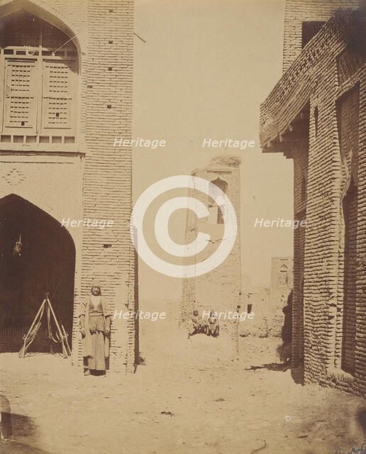 [Ruins, Dizfoul], 1840s-60s. Creator: Possibly by Luigi Pesce.