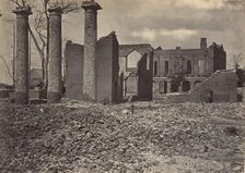 Ruins in Columbia, South Carolina No. 2, 1860s. Creator: George N. Barnard