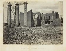 Ruins in Columbia, S.C., No. 2, 1865. Creator: George N. Barnard