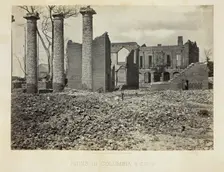 Ruins in Columbia, S.C., No. 2, 1865. Creator: George N. Barnard