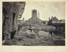 Ruins in Charleston, S.C., 1865/66. Creator: George N. Barnard