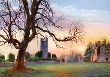 Ruins on the Hill of Slane, County Meath, Ireland, 1924-1926. Artist: MC Green