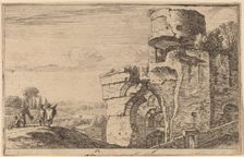 Ruins on the Palatine Hill. Creator: Herman van Swanevelt