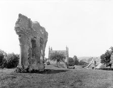 Ruins of Campden House, Chipping Campden, Gloucestershire, 1908. Artist: Henry Taunt