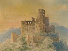 Ruins of castle, 1895-1899. Creator: Viktor Myskovszky