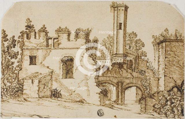 Ruins of Castle, n.d. Creator: Unknown.