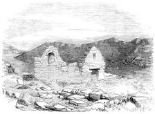 Ruins of Church, in the Fiord of Igaliko, 1856. Creator: Unknown