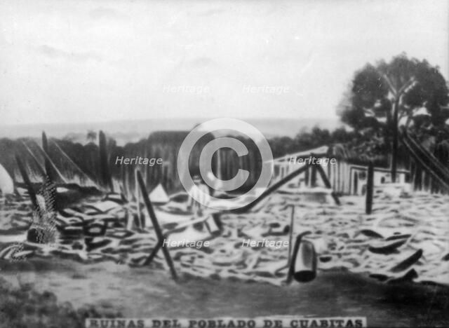 Ruins of Cuabitas, (1895), 1920s. Artist: Unknown.