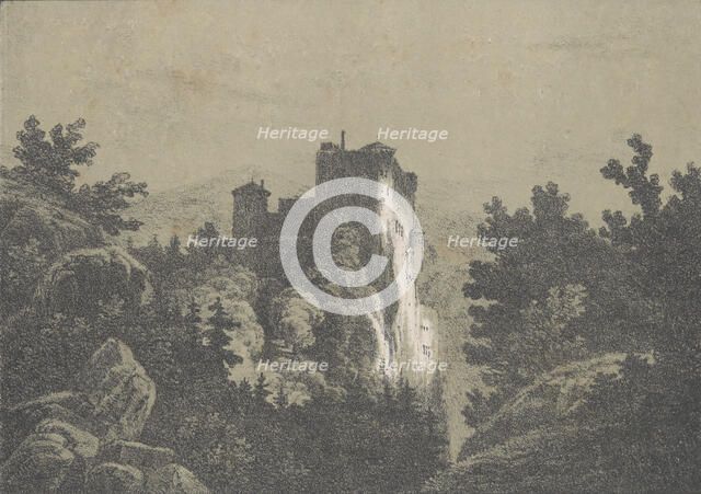 Ruins of a Castle, ca. 1827. Creator: Karl Blechen.