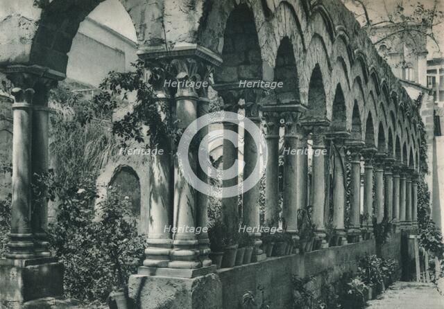 Ruins of a small chapel, Palermo, Sicily, Italy, 1927. Artist: Eugen Poppel.