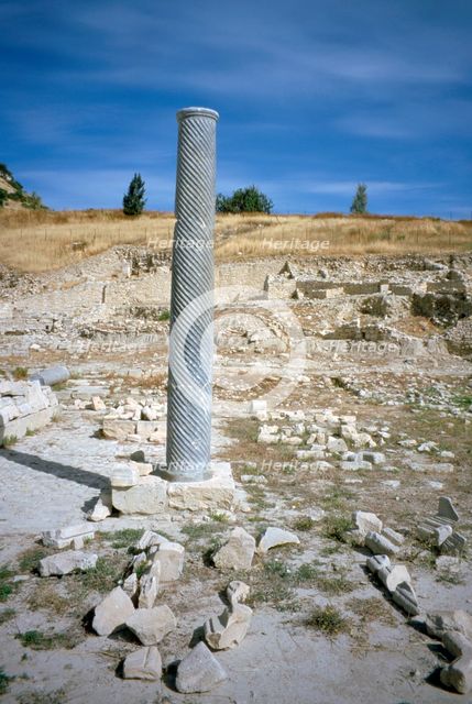 Ruins of Amathus, Cyprus, 2001.  Creator: Vivienne Sharp.
