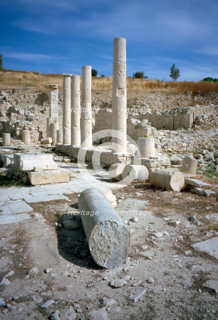 Ruins of Amathus, Cyprus, 2001.  Creator: Vivienne Sharp.