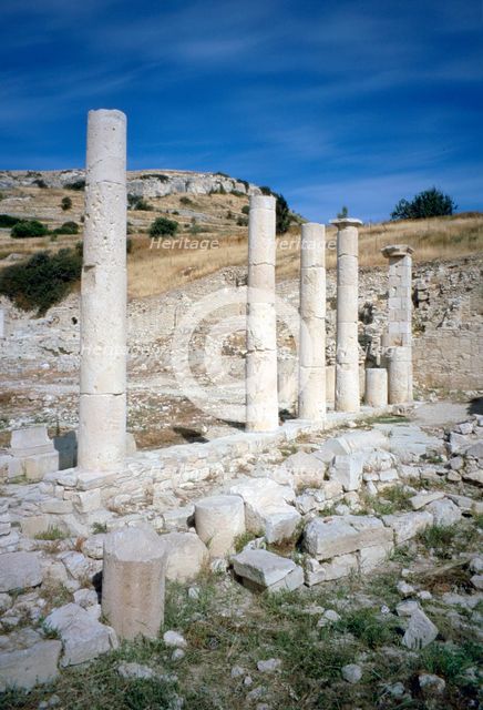 Ruins of Amathus, Cyprus, 2001.  Creator: Vivienne Sharp.